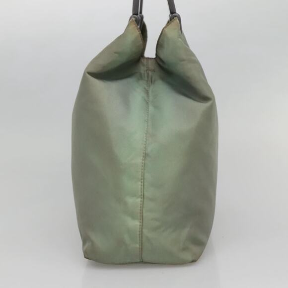 PRADA Hand Bag Nylon Khaki - Picture 5 of 9